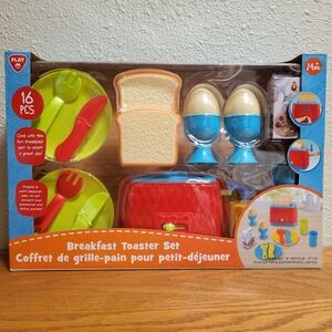 NIB PlayGo Breakfast Toaster Set